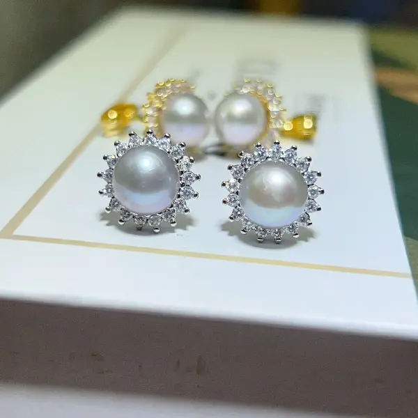 1397 gray (7.5-8MM)-gold,tkmbeautysupply.com