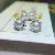 Wholesale Zhuji Pearl Earrings 8-9mm S925 Silver - 1397 gray (7.5-8MM)-silver