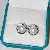Wholesale Gold Plated Pearl Zircon Earrings for Women - 1398B white