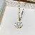 Wholesale Freshwater Pearl Charm Necklace Summer Ins - C4064AX white
