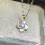 Wholesale Freshwater Pearl Charm Necklace Summer Ins - C4066AX white