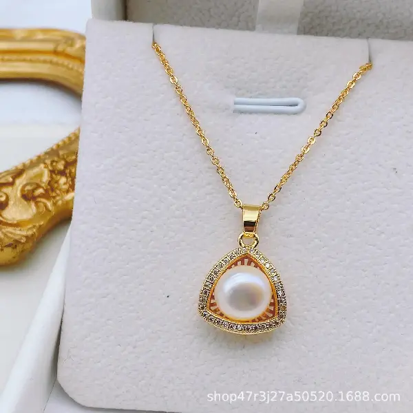 C4006AX white necklace,tkmbeautysupply.com
