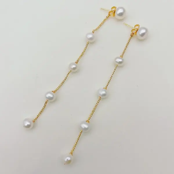 5066 babys breath earrings,tkmbeautysupply.com