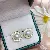 Wholesale Large Pearl Earrings 925 Silver Gold Plated - 1375 golden white beads (9-9.5mm)
