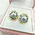 Wholesale Retro Luxury Freshwater Pearl Jewelry Collection - Gold earrings gray pearls