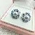 Wholesale Retro Luxury Freshwater Pearl Jewelry Collection - Silver Stud Earrings Gray Pearl