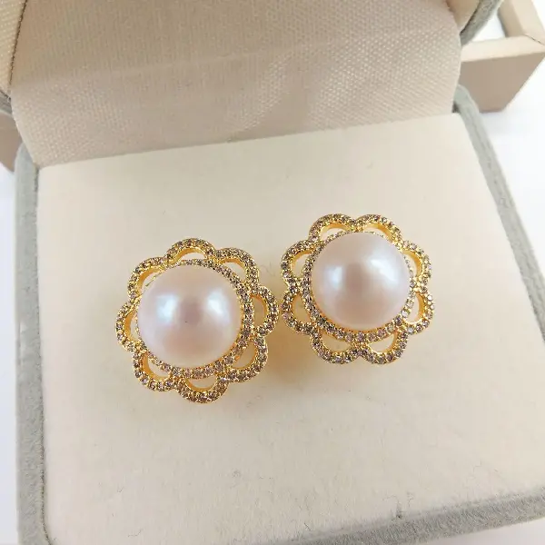 4039 golden white beads (10mm),tkmbeautysupply.com