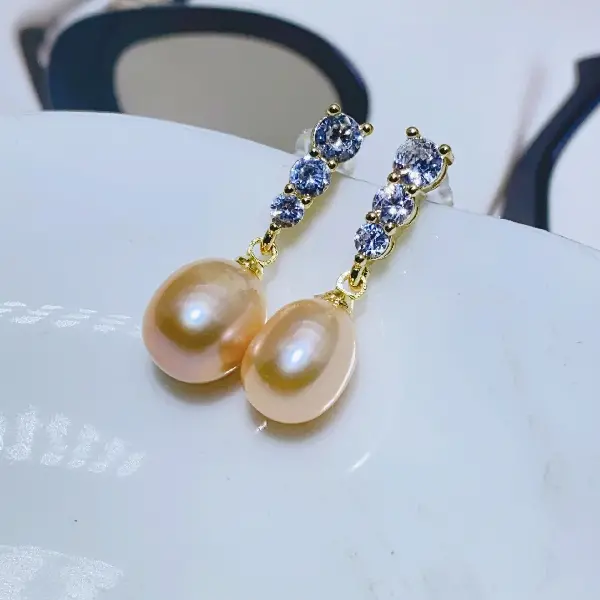 4040 golden pink beads,tkmbeautysupply.com