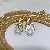 Wholesale Large Pearl Earrings 925 Silver Gold Plated - Big Feather (8-9)