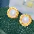 Wholesale Freshwater Pearl Earrings 925 Silver Supply - 5101 Baida Heavy Industry Winding 10MM