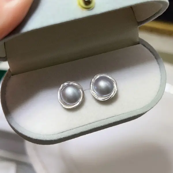 Gray pearl silver winding (8-9),tkmbeautysupply.com
