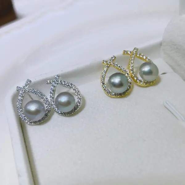 4036 gray (7-8MM)-gold,tkmbeautysupply.com