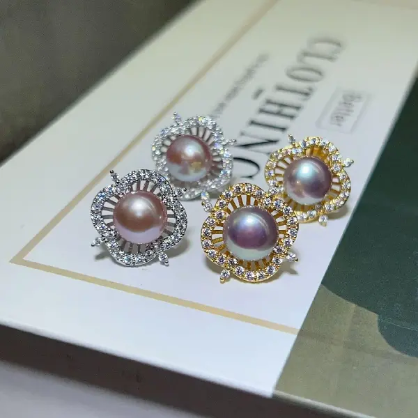 4054 Purple Pearl (8MM)-Silver,tkmbeautysupply.com