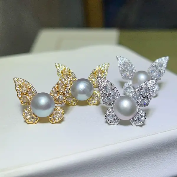 4061 gray (7.5-8MM)-gold,tkmbeautysupply.com