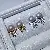 Wholesale Zhuji Pearl Earrings 8-9mm S925 Silver supply - 1410 purple (7-8MM)-gold