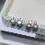 Wholesale Zhuji Pearl Earrings 8-9mm S925 Silver supply - 4024A purple (7.5-8MM)-gold