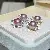 Wholesale Zhuji Pearl Earrings 8-9mm S925 Silver supply - 1372 purple (8-9MM)-gold