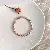 Wholesale Freshwater Pearl & Red Agate Bracelets for Retailers - 4MM color 6082