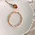 Wholesale Freshwater Pearl & Red Agate Bracelets for Retailers - 4MM pink