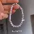 Wholesale Freshwater Pearl & Red Agate Bracelets for Retailers - About 6MM purple