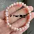 Wholesale Freshwater Pearl & Red Agate Bracelets for Retailers - About 6-7MM pink