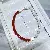 Wholesale Freshwater Pearl & Red Agate Bracelets for Retailers - 6020 red agate pearl bracelet sterling silver buckle