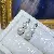 Wholesale Gold Plated Pearl Zircon Earrings for Women - 1536B white
