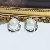 Wholesale Gold Plated Pearl Zircon Earrings for Women - 1318B white