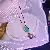 Wholesale Turquoise Earrings Set Hepburn Style Fashion - X4050 Purple Necklace-Silver