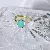 Wholesale Turquoise Earrings Set Hepburn Style Fashion - White Pearl Ring-Gold