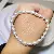 Wholesale Irregular Freshwater Pearl Bracelets Supply - Boost Sales - 6-7MM white rice pearl bracelet