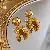 Vintage Earrings Wholesale Supply - Light Luxury Jewelry - 46# silver needle medieval U-shaped arch earrings