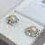Wholesale Gold Plated Pearl Zircon Earrings for Women - 1420B Pink