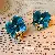 Vintage Earrings Supply - Versatile Wholesale High-end Jewelry - Silver Needle Bee Flower Earrings
