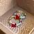 Vintage Earrings Supply - Versatile Wholesale High-end Jewelry - Oil dripping love earrings