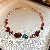 Supply Medieval Vintage Diamond-Set Oval Earrings & Necklace - 19# necklace-diamond drop oval square pearl