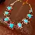 Supply Medieval Vintage Diamond-Set Oval Earrings & Necklace - 23# necklace-diamond natural stone round oval splicing