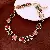 Supply Medieval Vintage Diamond-Set Oval Earrings & Necklace - 38# Necklace-Flower Portrait Diamond Love Heart