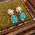 Supply Medieval Vintage Diamond-Set Oval Earrings & Necklace - 54# Silver Needle-Resin Round Artificial Pearl Twist