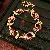 Supply Medieval Vintage Diamond-Set Oval Earrings & Necklace - 58# Bracelet-Oil dripping zircon water drop wrinkle pattern