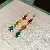 Supply Medieval Vintage Diamond-Set Oval Earrings & Necklace - 67# ear hook-resin oval tassel