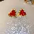Wholesale Vintage Retro Earrings Supply for Retail Profit - Silver needle pleated love earrings