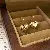 Wholesale Vintage Retro Earrings Supply for Retail Profit - Real gold electroplated golden pleated love ear hooks
