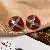 Wholesale Vintage Retro Earrings Supply for Retail Profit - Silver Needle Striped Oil Drop Hoop Earrings