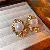 Wholesale Vintage Retro Earrings Supply for Retail Profit - Silver needle medieval geometric pleated pearl earrings (environmentally friendly electroplating)
