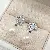Wholesale Gold Plated Pearl Zircon Earrings for Women - 1460B white
