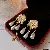 Wholesale Medieval Vintage Silver Needle Earrings with Pearls - 8# Silver Needle Oval Bee Pearl Water Drop Tassel Earrings