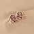 Wholesale Medieval Vintage Silver Needle Earrings with Pearls - 10# Silver Needle-Pink (Portrait)