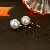 Wholesale Medieval Vintage Silver Needle Earrings with Pearls - 26# silver needle-imitation pearl 10mm