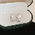 Wholesale Medieval Vintage Silver Needle Earrings with Pearls - 49# silver needle irregular pearl earrings